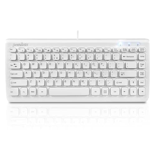 Perixx PERIBOARD-407W Mini Wired Keyboard main image
