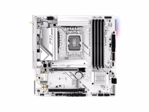 ASRock B760M Pro RS WiFi White DDR5 Micro ATX image
