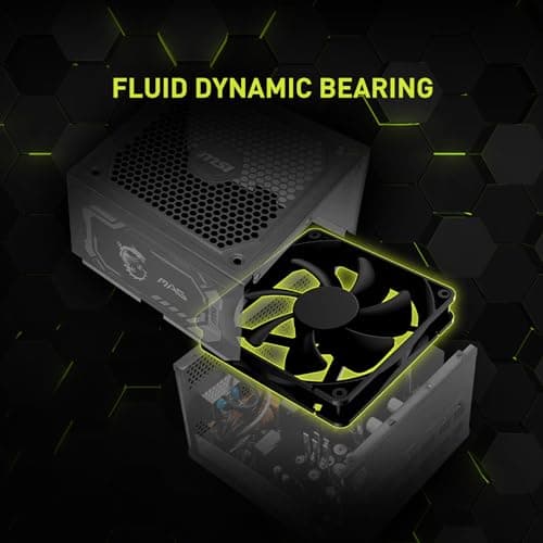 MSI MAG A1250GL PCIE5 Black 1250W Fully Modular 80+ Gold ATX image