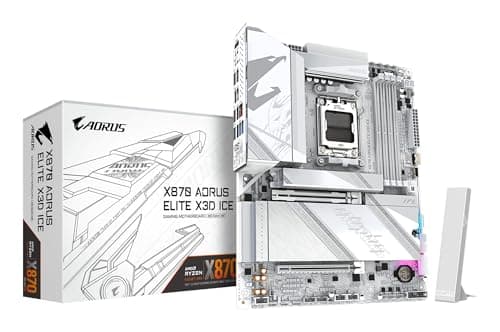 Gigabyte X870 AORUS ELITE X3D ICE ATX AM5 DDR5 ATX image
