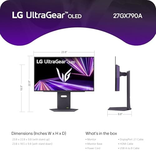 LG UltraGear 27" 1440p 480Hz OLED Monitor image
