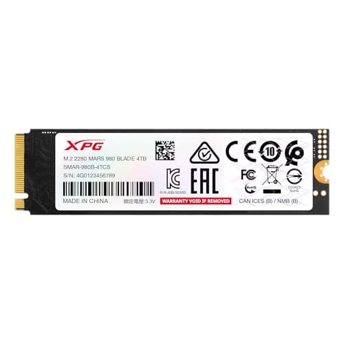 ADATA MARS 980 BLADE 1TB M.2-2280 SSD PCIe 5.0 x4 NVMe image