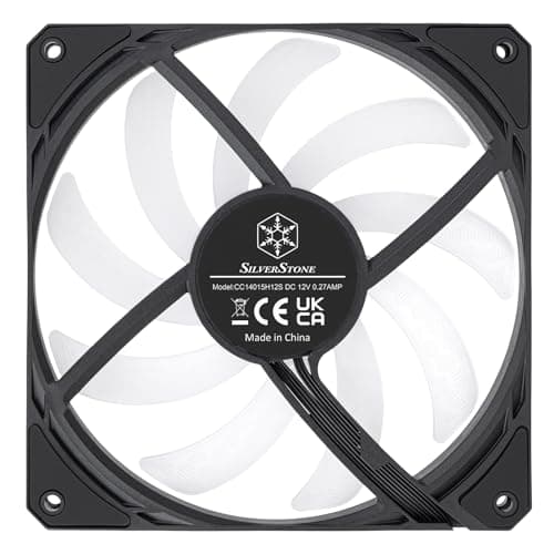 Silverstone Air Slimmer 140mm Black PWM ARGB image