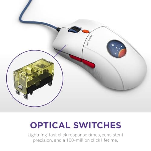 NZXT Lift 2 Starfield Wired Optical Gaming Mouse image