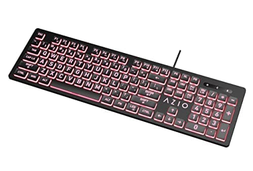 AZIO KB512 Wired Gaming Keyboard image