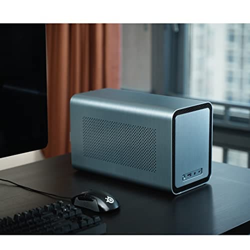 Jonsbo N1 Mini-ITX Desktop Silver with USB 3.2 Gen 2 Type-C and USB 3.2 Gen 1 Type-A Front Panel image