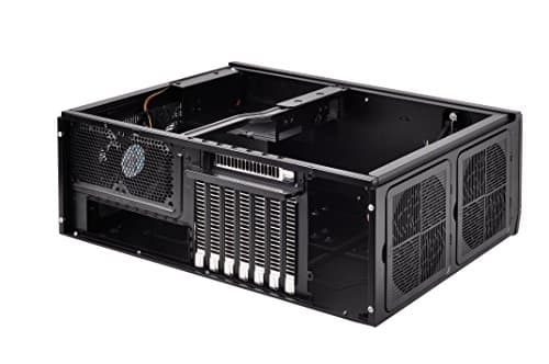 Silverstone GD10B HTPC Black with USB 3.2 Gen 1 Type-A Front Panel image