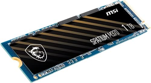 MSI SPATIUM M370 1TB SSD M.2-2280 PCIe 3.0 X4 NVMe image