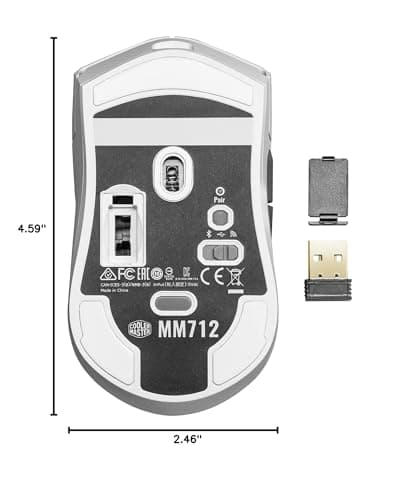 Cooler Master MM712 Bluetooth/Wireless/Wired Optical Mouse image