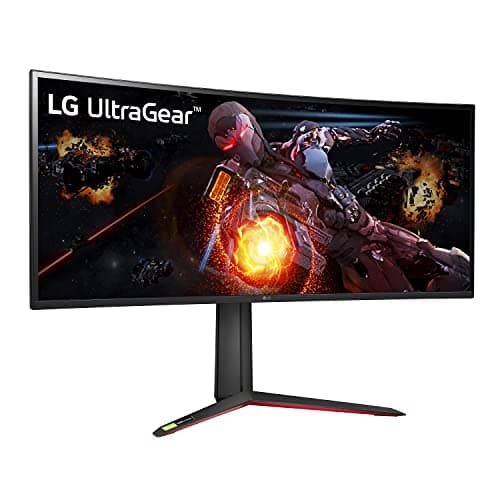 LG UltraGear 34GP950G-B 34" 3440x1440 180Hz IPS Curved Monitor image