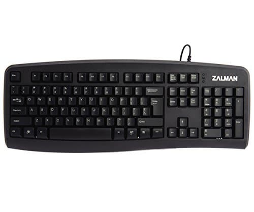 Zalman ZM-K380 Combo Wired Standard Keyboard with Laser Mouse image