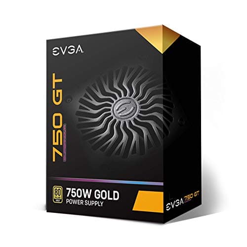 EVGA SuperNOVA 750 GT Black 750W Fully Modular 80+ Gold Certified image