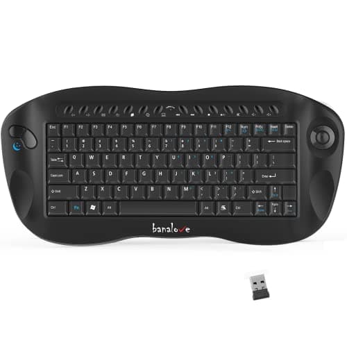 Grandtec KEY 3000 Wireless Slim With Trackball Keyboard image