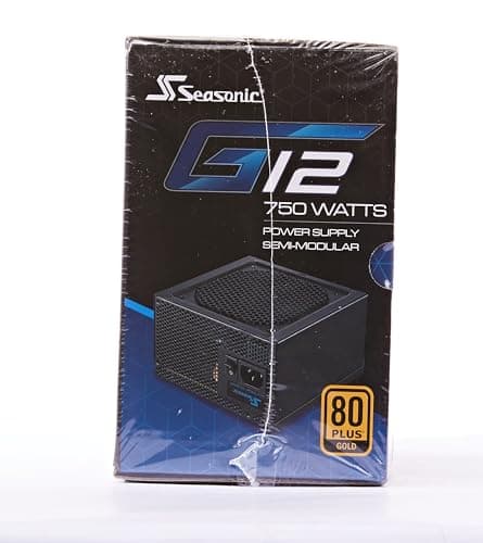 SeaSonic G12 GM Black / Blue 750W Semi-Modular 80+ Gold image
