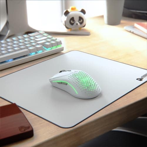 Glorious Model O 2 Wired/Wireless/Bluetooth Gaming Mouse- White image