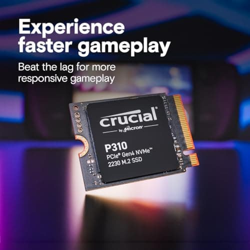 Crucial P310 1TB M.2 2230 SSD PCIe 4.0 NVMe image