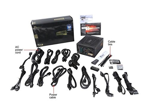 SeaSonic PRIME 1300 Gold Black 1300W 80+ Gold Fully Modular image