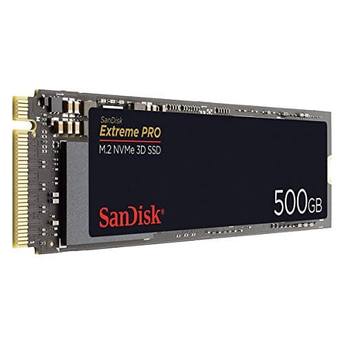 SanDisk EXTREME PRO 500GB M.2-2280 SSD PCIe 3.0 x4 NVMe image