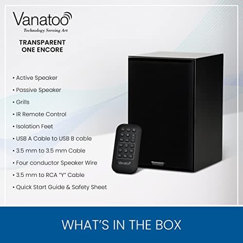 Vanatoo Transparent One Encore 240 W 2.0 Channel Speakers image
