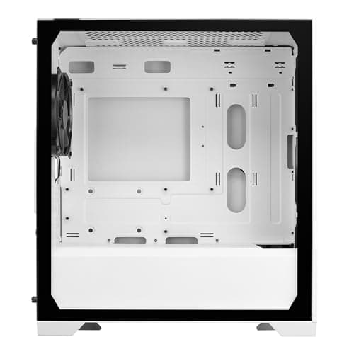 Cooler Master Elite 301 Lite MicroATX Mini Tower White Tempered Glass Side Panel image
