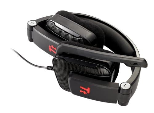 Thermaltake SHOCK Closed-Back Black / Red Headset image