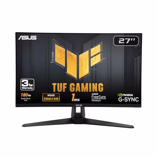 Asus TUF Gaming VG27AQ3A 27" 1440p 180Hz IPS Monitor image