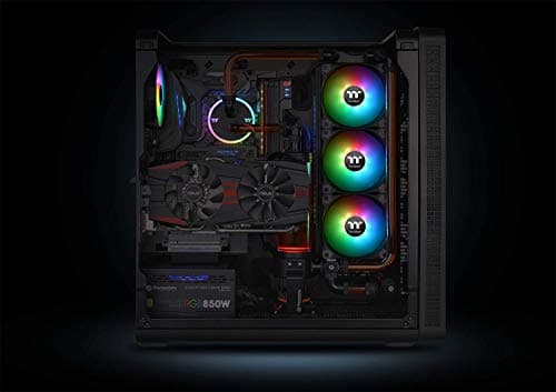 Thermaltake Pure Plus 120mm Black PWM RGB TT Premium Edition 3-Pack image