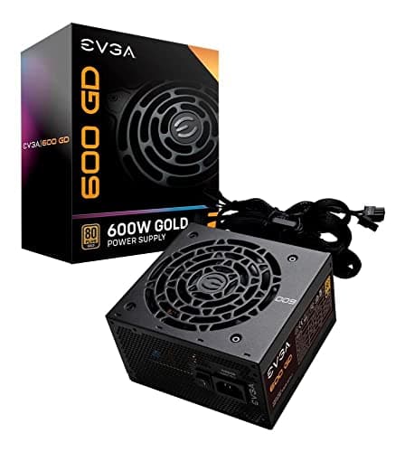 EVGA 600 GD 600W Non-Modular 80+ Gold Certified image