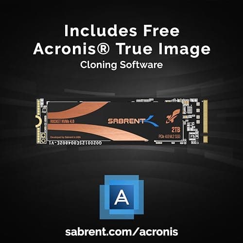 Sabrent Rocket NVMe 4.0 2TB SSD image