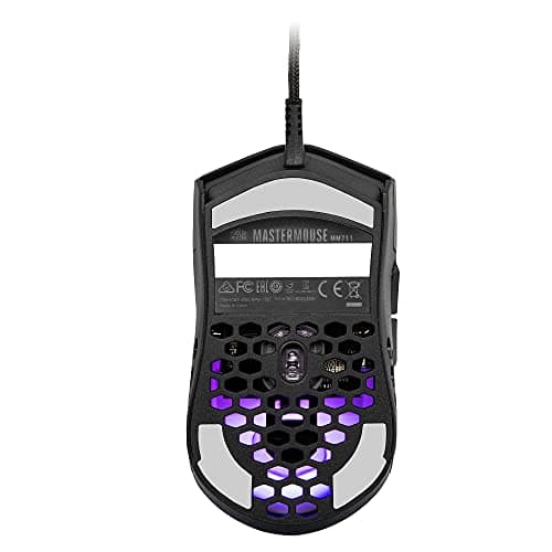 Cooler Master MM711 Matte Black Wired Optical Gaming Mouse image