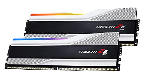 G.Skill Trident Z5 RGB Silver / Black DDR5-8000 CL38 32GB (2x16GB) image