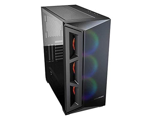 Cougar DarkBlader X5 RGB ATX Mid Tower Black Tempered Glass Side Panel image