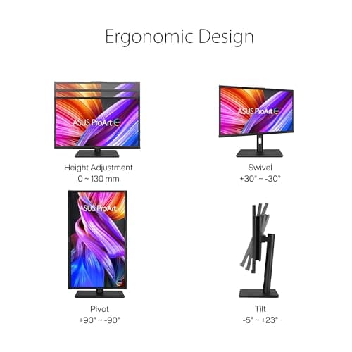 Asus ProArt Display PA27DCE-K 26.9" 4K 60Hz OLED Monitor image