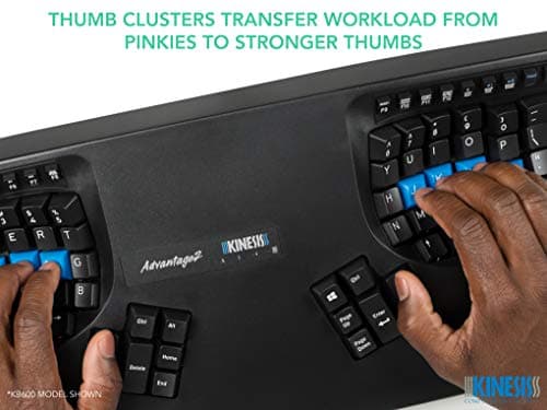 Kinesis Gaming KB600 Mechanical Ergonomic Keyboard image