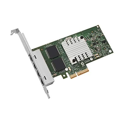 Intel E1G44HTBLK 4 x Gigabit Ethernet PCIe x4 Network Adapter main image
