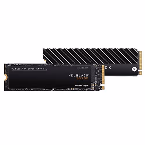 Western Digital Black SN750 2TB SSD M.2-2280 PCIe 3.0 x4 NVMe image