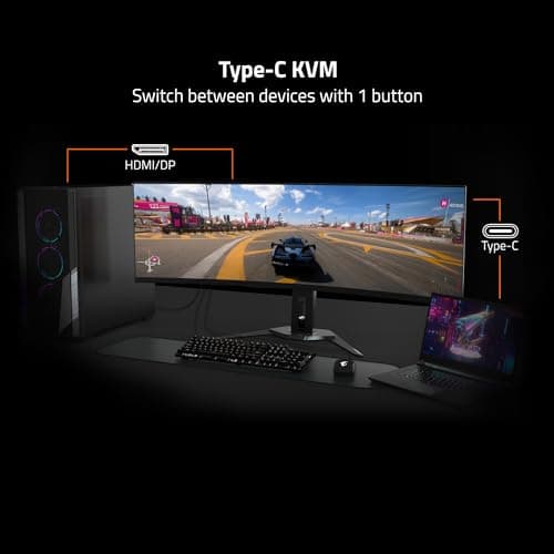 Gigabyte AORUS CO49DQ 49" 5120x1440 144Hz OLED Curved Monitor image