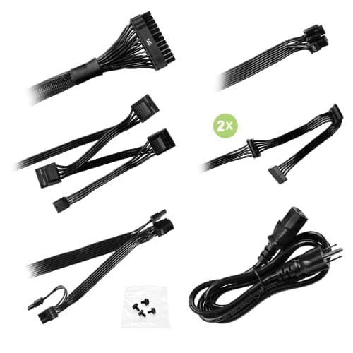 EVGA GE Black ATX 500W Non-Modular 80+ Gold Certified image