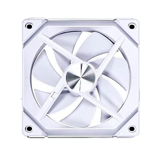 Lian Li UNI FAN SL V2 120mm White Addressable RGB PWM 64.5 CFM 5-Pack image