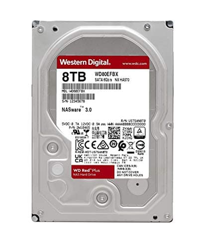 Western Digital Red Plus 8TB HDD 3.5" SATA image