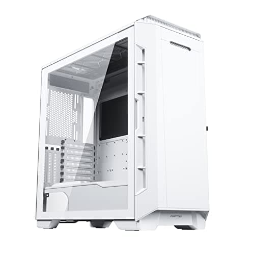 Phanteks Eclipse P600S ATX Mid Tower White Tempered Glass Side Panel, USB 3.2 Gen 2 Type-C, USB 3.2 Gen 1 Type-A Front Panel image