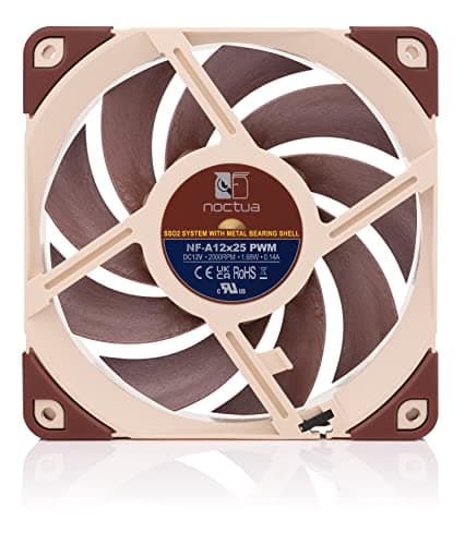 Noctua A12x25 120mm Brown PWM 60.1 CFM image