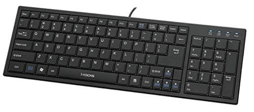 i-rocks KR-6421-BK Wired Slim Keyboard main image