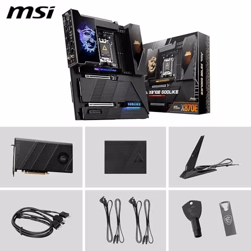MSI MEG X870E GODLIKE AM5 DDR5 EATX image