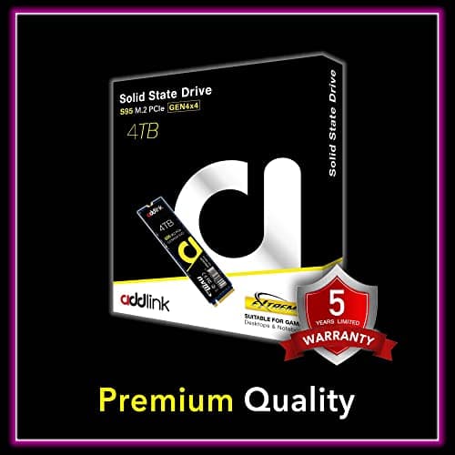 Addlink S95 4TB SSD M.2-2280 PCIe 4.0 NVMe image