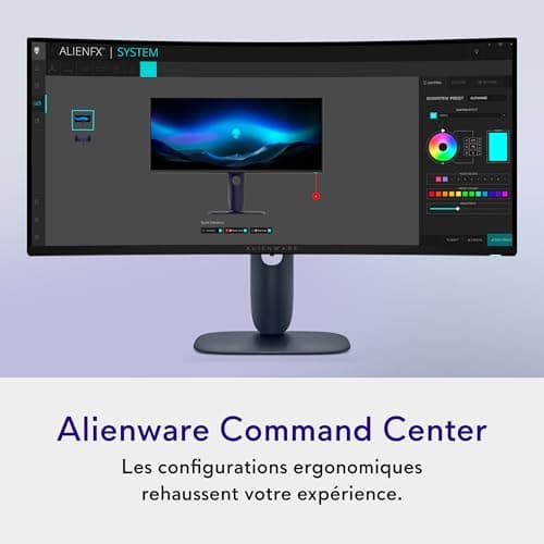 Dell Alienware AW3425DW 34.2" 1440p 240Hz QD-OLED Curved Monitor image