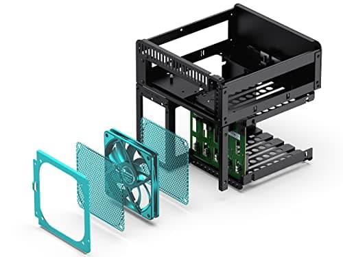 Jonsbo N2 Mini-ITX Desktop Black with USB 3.2 Gen 2 Type-C and USB 3.2 Gen 1 Type-A image