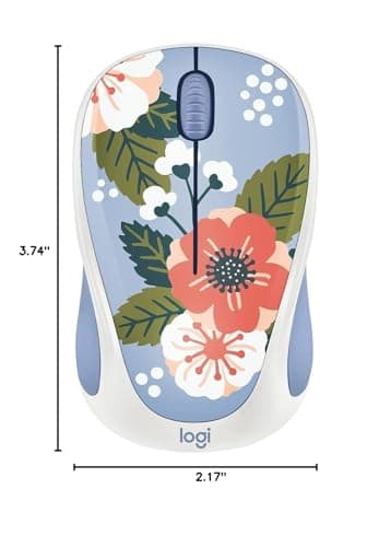 Logitech M317 Summer Breeze Wireless/Wired Optical Mouse image