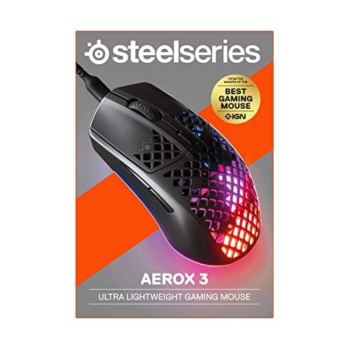 SteelSeries Aerox 3 Wired Optical Gaming Mouse image