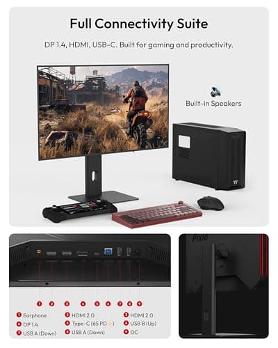 Pixio PX277 OLED MAX 27" 1440p 240Hz OLED Curved Monitor image